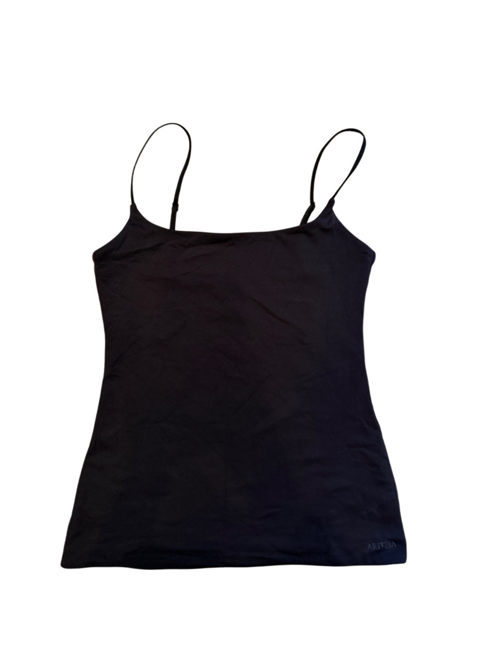 Aritzia Black Slim Spaghetti Strap Camisole